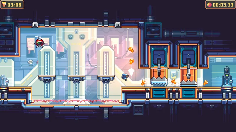 Česká retro plošinovka BZZZT míří na konzoli Nintendo Switch