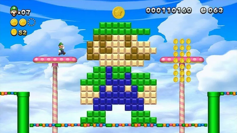 New Super Mario Bros. U - DLC New Super Luigi U