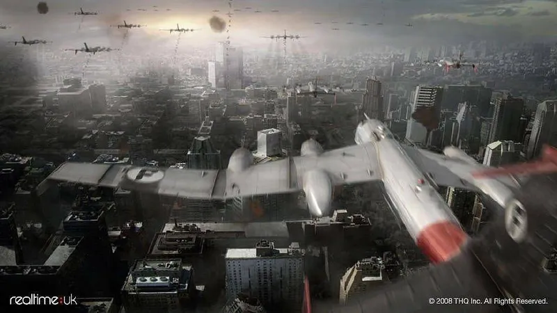 Obrázky ze zrušeného Stormbirds 