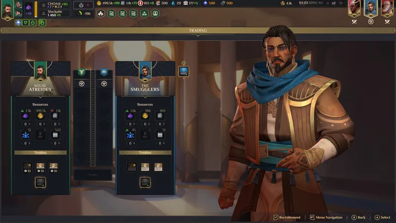 Strategická hra Dune: Spice Wars vyjde koncem listopadu pro Xbox Series X/S