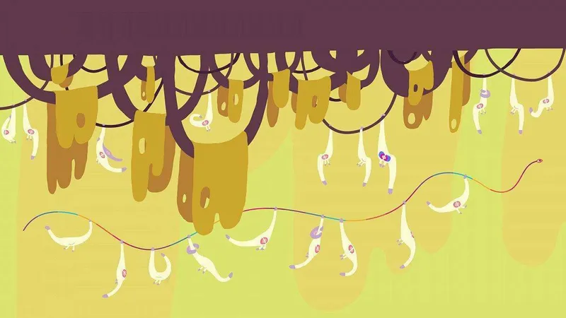 Oznámena indie hra Hohokum pro Playstation 4, PS3 a PSV