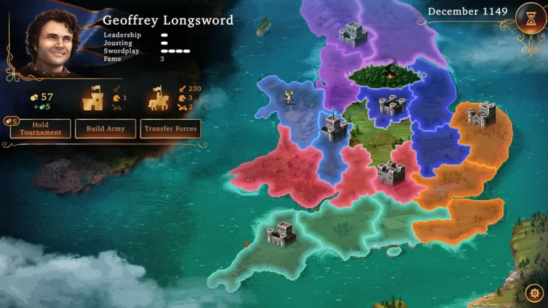 Strategická dobrodružná hra Defender of the Crown: The Legend Returns hlásí návrat