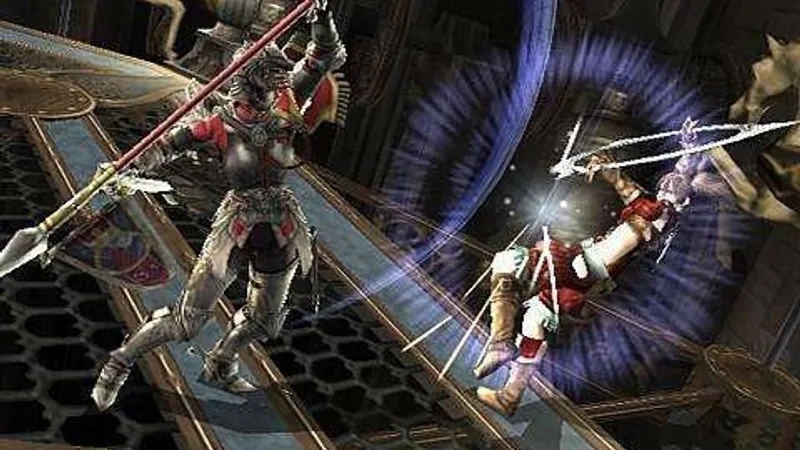 Soul Calibur: Broken Destiny na PSP