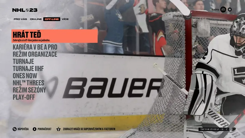 Ve čtvrtek bude představena hokejová hra NHL 23