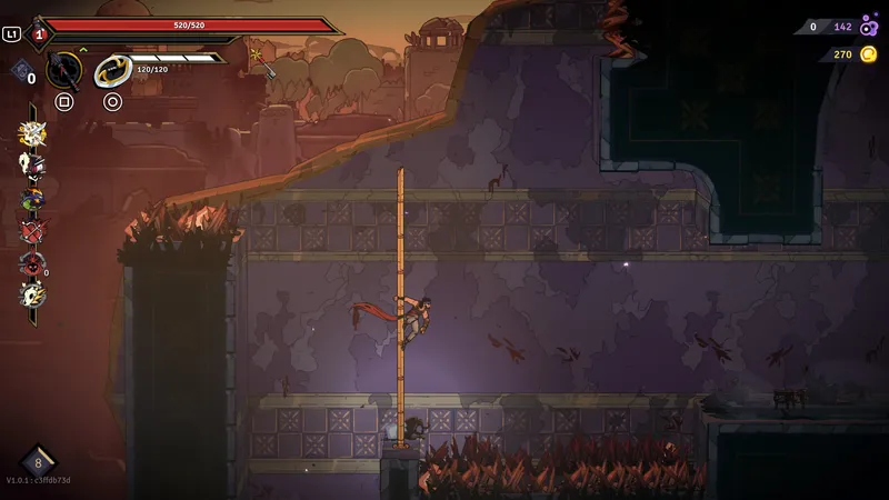 Hra The Rogue Prince of Persia vyjde v polovině prosince pro konzole Nintendo Switch