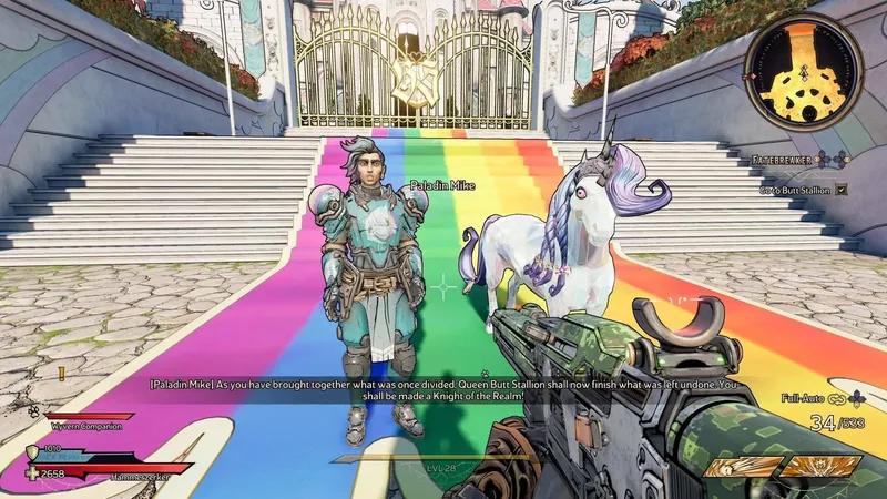 Akce Tiny Tina’s Wonderlands dostala druhé rozšíření a na PS5 i VRR podporu