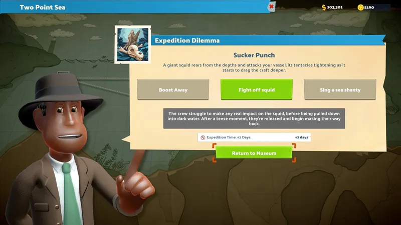 Hra Two Point Museum dostane rozšíření Zooseum začátkem prosince 