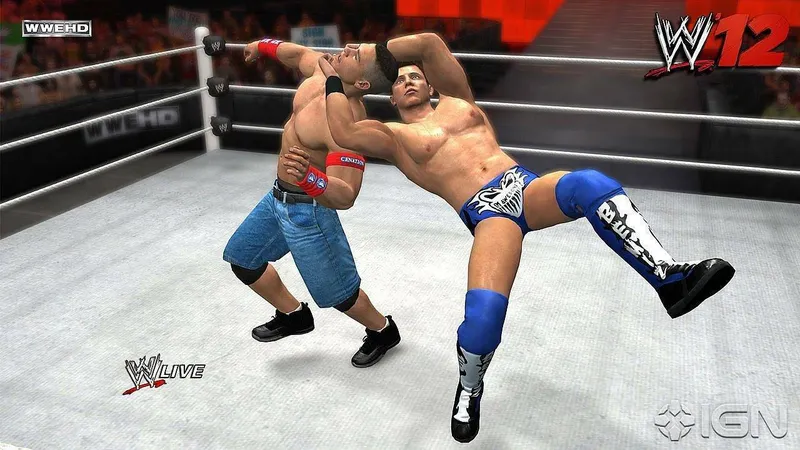 WWE 12 odhaluje seznam bojovníků