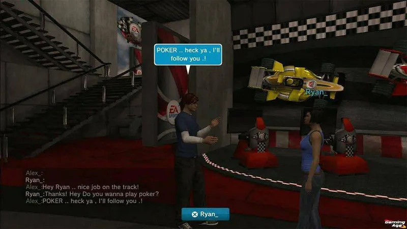 EA SPORTS na PSN s EA SPORTS Complex