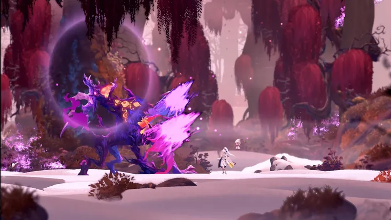 Oznámena krásně vypadající metroidvania hra Afterimage