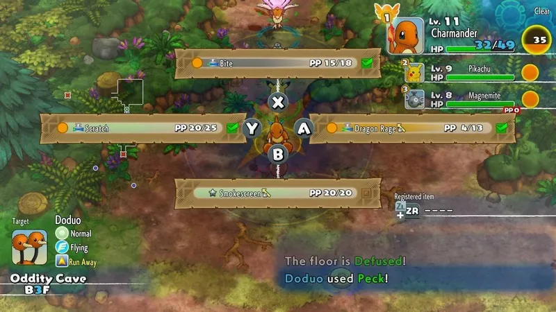 Pokémon Mystery Dungeon Rescue Team DX