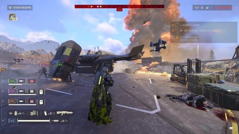 Deníček na akční hru Helldivers 2 s novými záběry z hraní