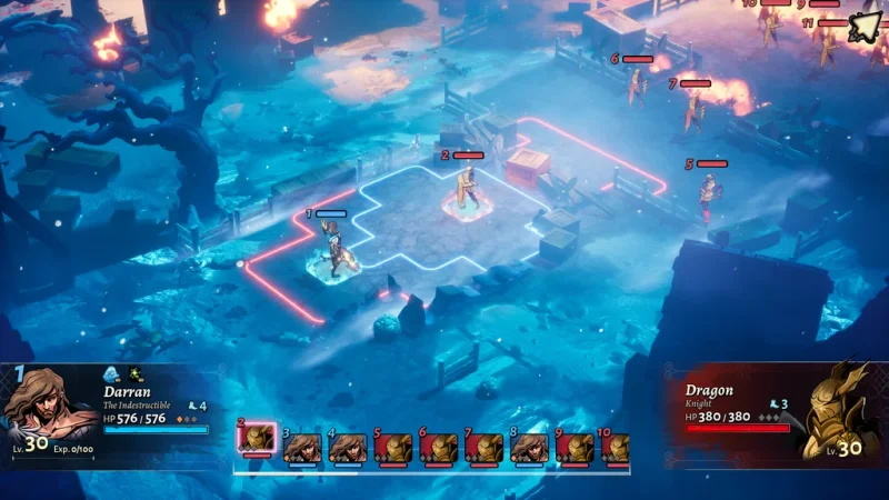 Oznámena taktická tahová RPG hra Calame