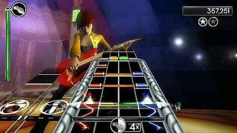 Rock Band Unplugged pro PSP