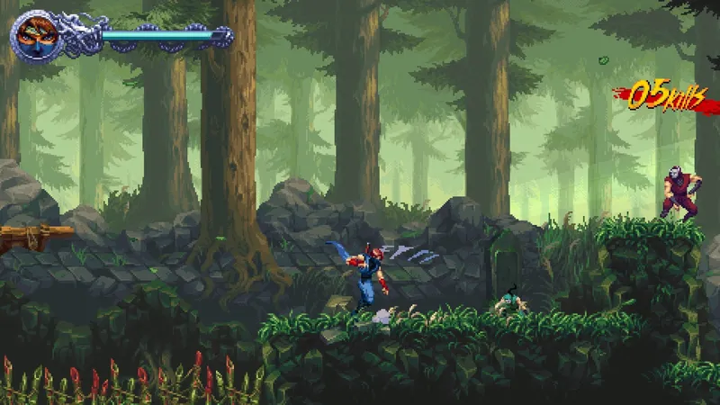 Akce NINJA GAIDEN: Ragebound se připomíná ve 14 minut dlouhém gameplay videu