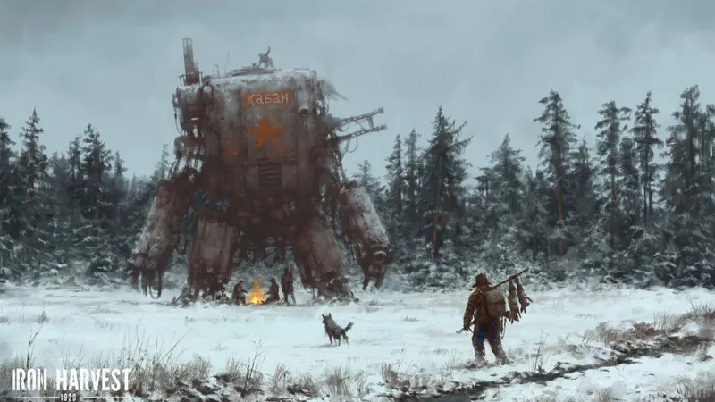 Oznámena strategie Iron Harvest pro PS4 a Xbox One