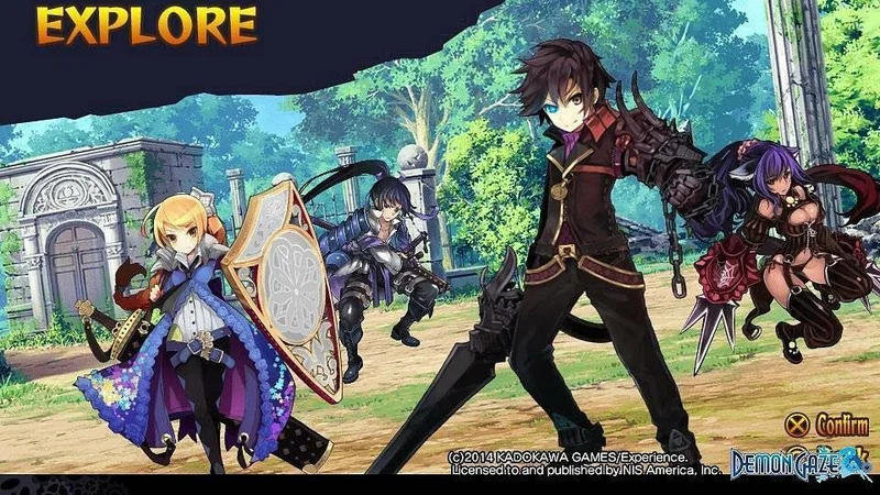 PSV akční RPG Demon Gaze v prvním traileru