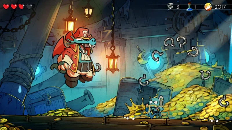 Akční plošinovka Wonder Boy: The Dragon’s Trap nabídne i retro zobrazení