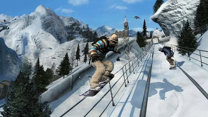 Shaun White Snowboarding