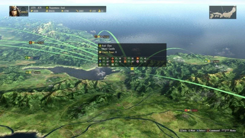 Trailer na v září vycházející strategickou hru Nobunaga’s Ambition: Sphere of Influence