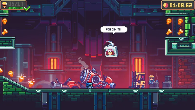 Česká retro plošinovka BZZZT míří na konzoli Nintendo Switch