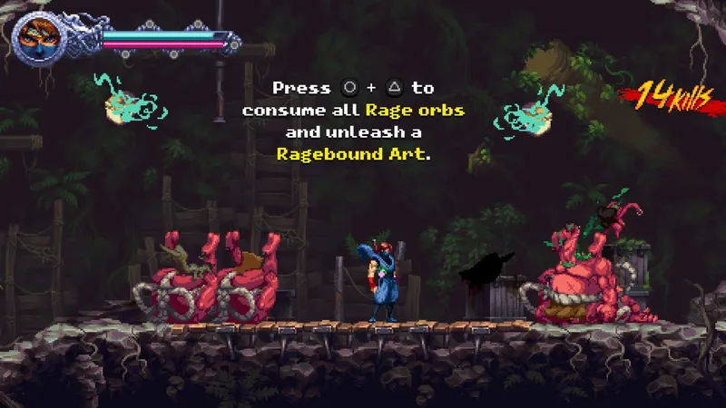 Akce NINJA GAIDEN: Ragebound se připomíná ve 14 minut dlouhém gameplay videu