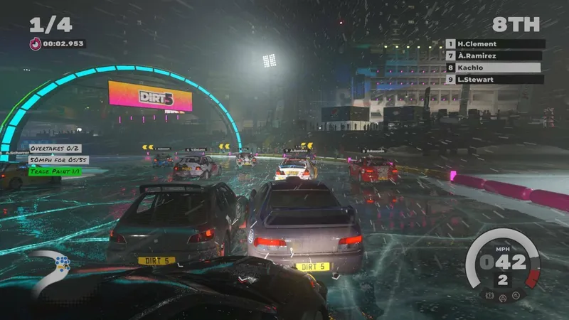 DualSense je podle Codemasters gamechanger, záběry z PS5 verze hry DiRT 5