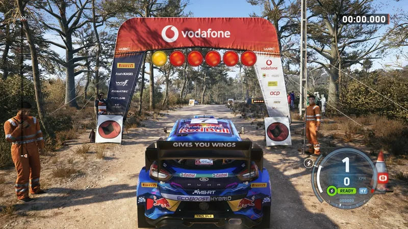 Gameplay video na závodní hru EA SPORTS WRC