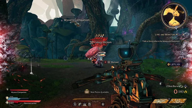 Akce Tiny Tina’s Wonderlands dostala druhé rozšíření a na PS5 i VRR podporu