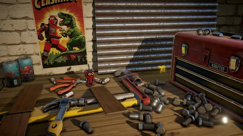 Příští měsíc vyjde pro konzole PlayStation puzzle plošinovka A-RED Walking Robot