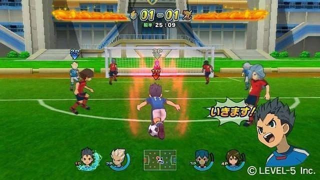 Fotbalová arkáda Inazuma Eleven Strikers příští měsíc na Wii