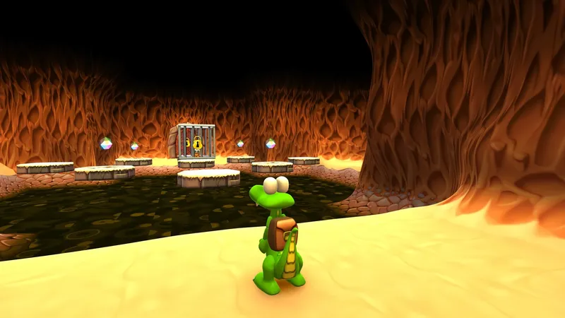 20 minut z hraní remasteru hry Croc Legend of the Gobbos