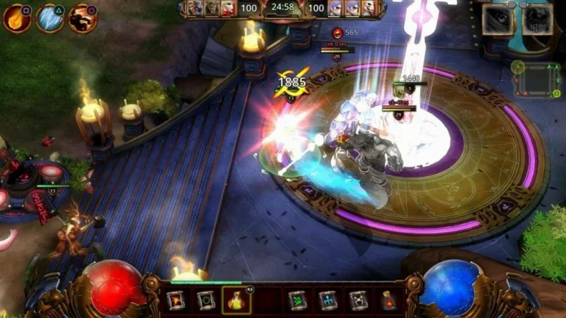 Dnes vyjde na PS4 a PSV free-to-play MOBA hra Invokers Tournament