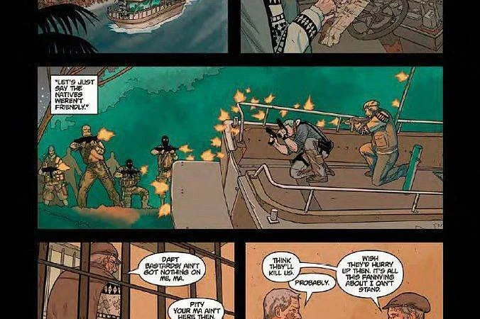 Ukázka z komiksu Tomb Raider: The Beginning, dostanete zdarma u GameLeaderu