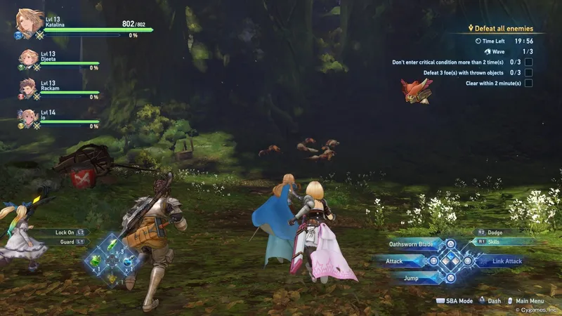 První hodina z hraní hry Granblue Fantasy: Relink