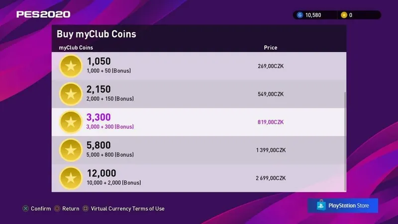 eFootball Pro Evolution Soccer 2020