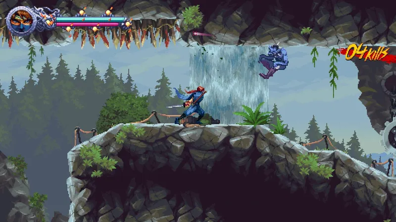 Akce NINJA GAIDEN: Ragebound se připomíná ve 14 minut dlouhém gameplay videu