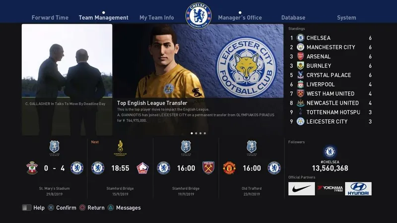 Přiblížen sezónní update eFootball PES 2021