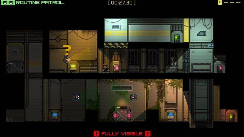 Záběry ze hry Stealth Inc: A Clone in the Dark