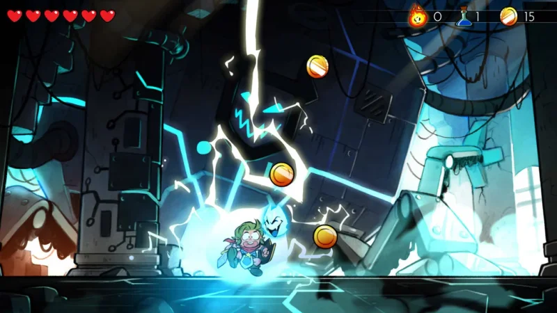 Akční plošinovka Wonder Boy: The Dragon’s Trap nabídne i retro zobrazení