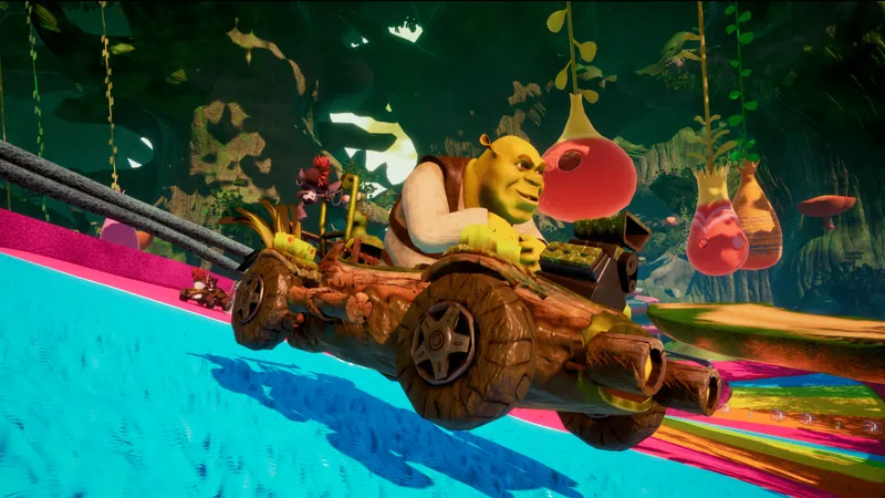 Oznámena závodní arkáda DreamWorks All-Star Kart Racing