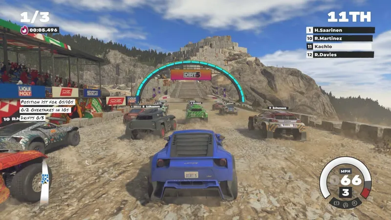 DualSense je podle Codemasters gamechanger, záběry z PS5 verze hry DiRT 5