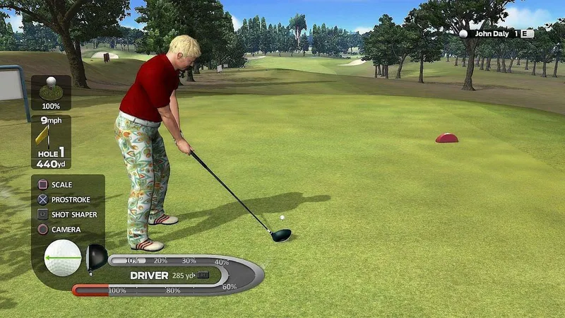 John Daly´s ProStroke Golf s podporou Playstation Move