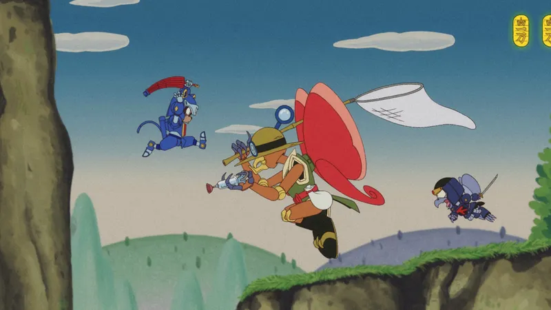 Oznámena hra Samurai Pizza Cats: Blast from the Past! podle anime seriálu 