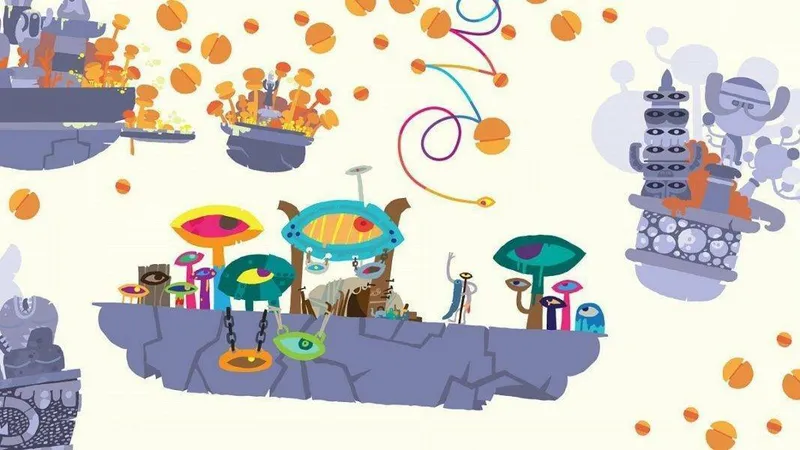 Oznámena indie hra Hohokum pro Playstation 4, PS3 a PSV