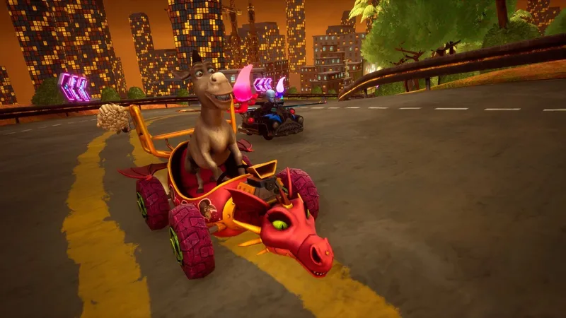 Oznámena závodní arkáda DreamWorks All-Star Kart Racing