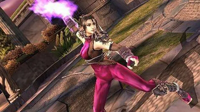 Soul Calibur: Broken Destiny na PSP