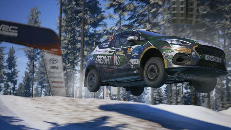 Gameplay video na závodní hru EA SPORTS WRC