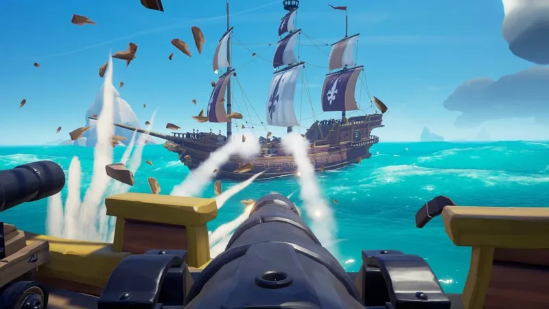 Na konzoli PlayStation 5 začala uzavřená beta pirátské hry Sea of Thieves, o tu je velký zájem 