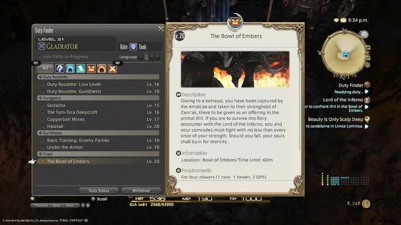 Otevřená beta Final Fantasy XIV začne v polovině dubna